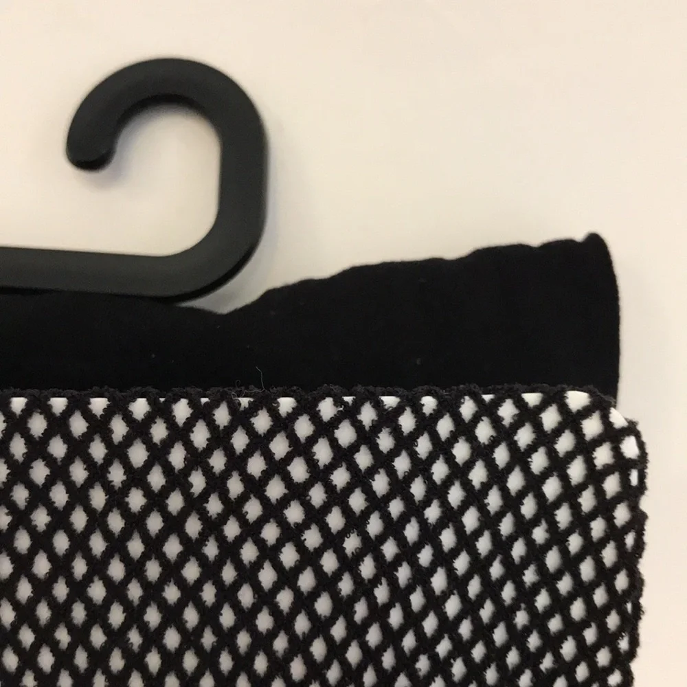 Sweet Treasures new bundle of 2 black tights, fishnet and opaque , sz S
